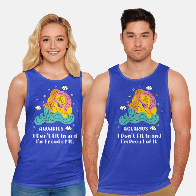 I Don't Fit In And I'm Proud-Unisex-Basic-Tank-MaxoArt