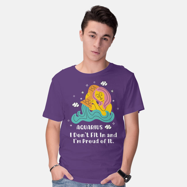 I Don't Fit In And I'm Proud-Mens-Basic-Tee-MaxoArt