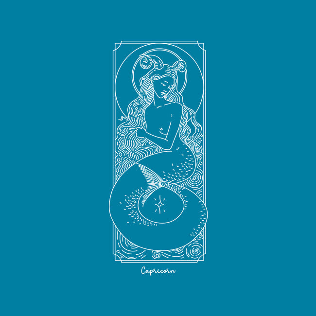 Majestic Capricorn-None-Polyester-Shower Curtain-MaxoArt