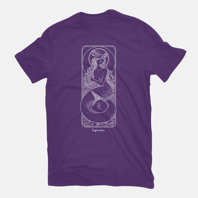 Majestic Capricorn-Youth-Basic-Tee-MaxoArt