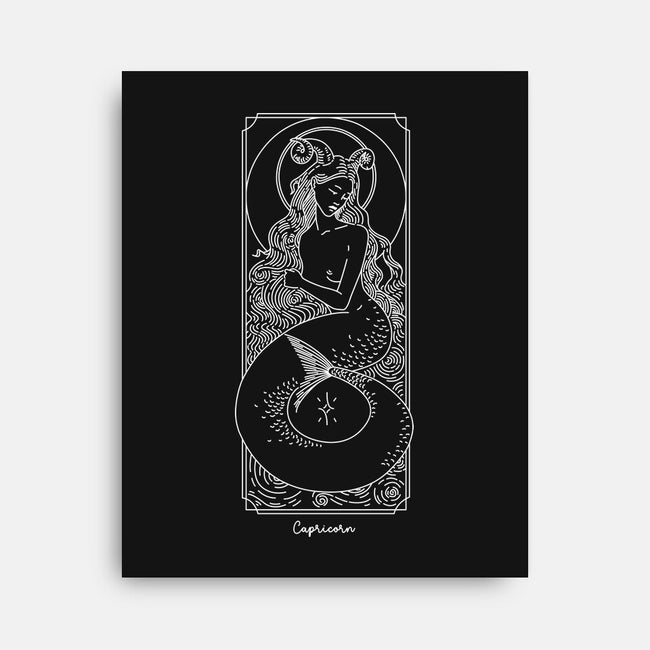 Majestic Capricorn-None-Stretched-Canvas-MaxoArt