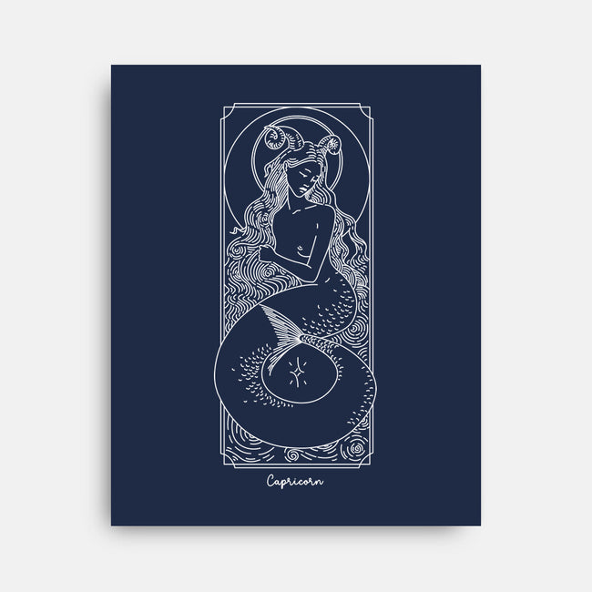 Majestic Capricorn-None-Stretched-Canvas-MaxoArt