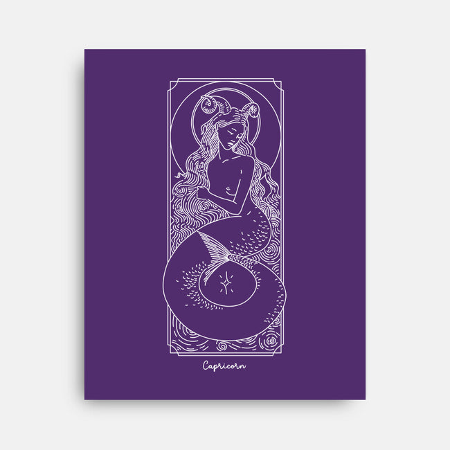 Majestic Capricorn-None-Stretched-Canvas-MaxoArt