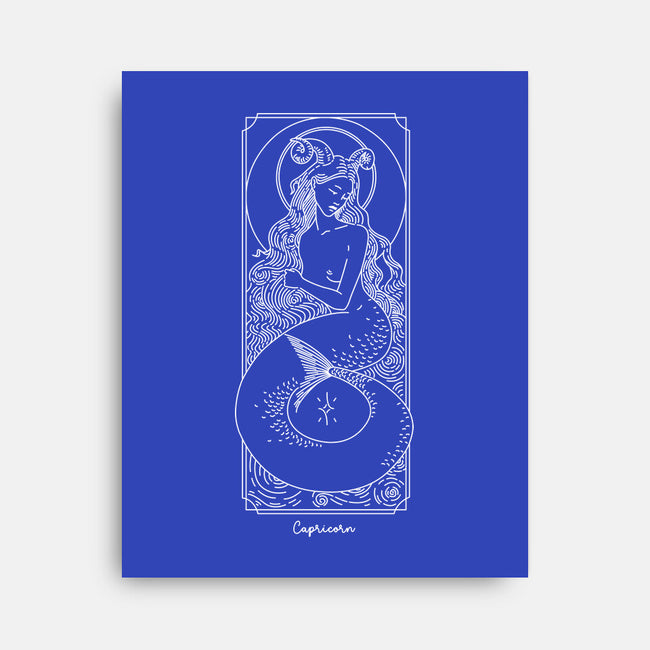 Majestic Capricorn-None-Stretched-Canvas-MaxoArt