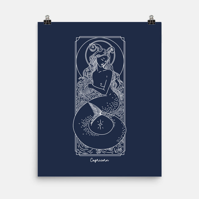 Majestic Capricorn-None-Matte-Poster-MaxoArt