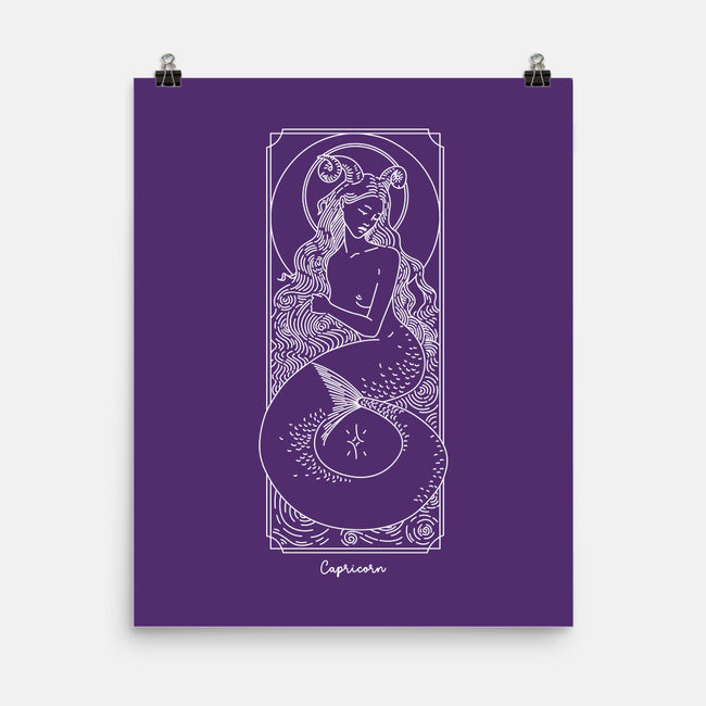 Majestic Capricorn-None-Matte-Poster-MaxoArt
