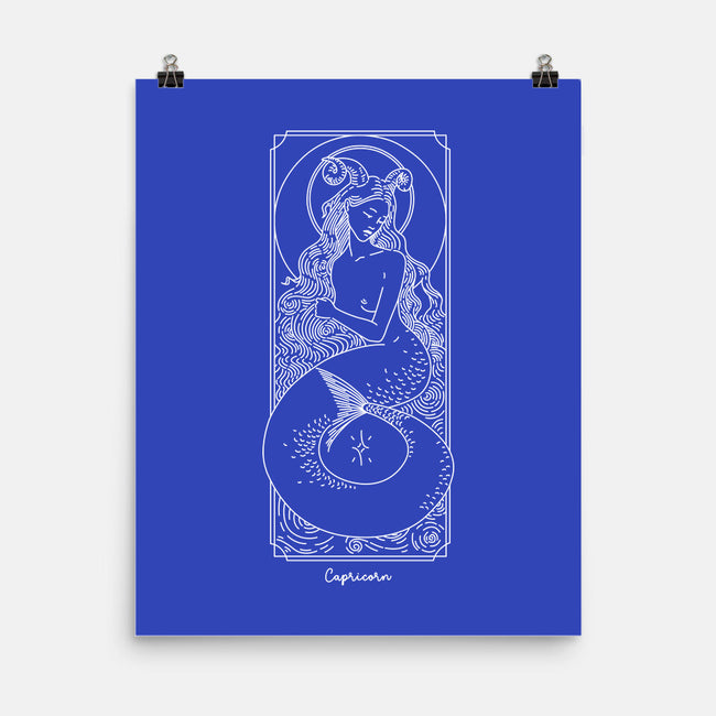 Majestic Capricorn-None-Matte-Poster-MaxoArt