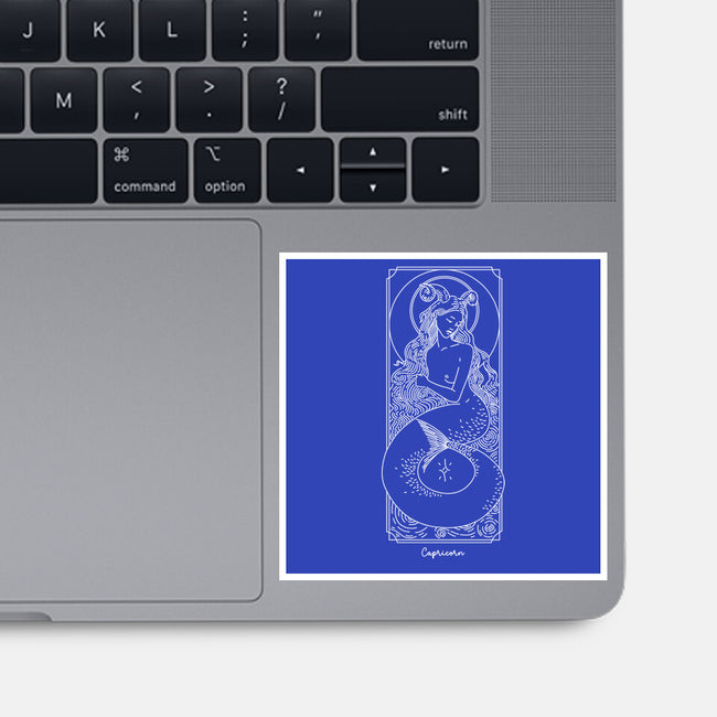 Majestic Capricorn-None-Glossy-Sticker-MaxoArt