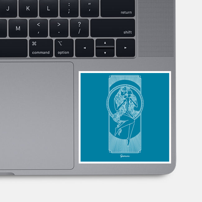 Dynamic Gemini-None-Glossy-Sticker-MaxoArt