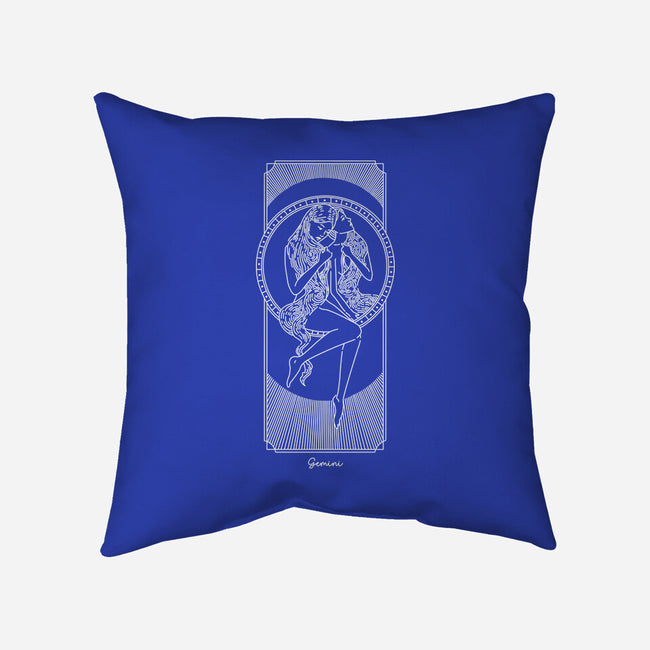 Dynamic Gemini-None-Removable Cover w Insert-Throw Pillow-MaxoArt