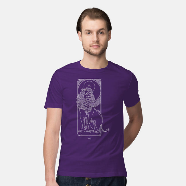 Majestic Leo-Mens-Premium-Tee-MaxoArt