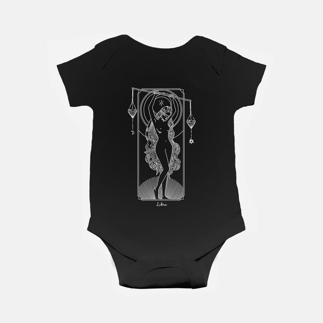 Harmonious Libra-Baby-Basic-Onesie-MaxoArt