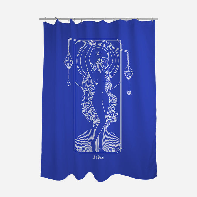 Harmonious Libra-None-Polyester-Shower Curtain-MaxoArt