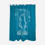 Harmonious Libra-None-Polyester-Shower Curtain-MaxoArt