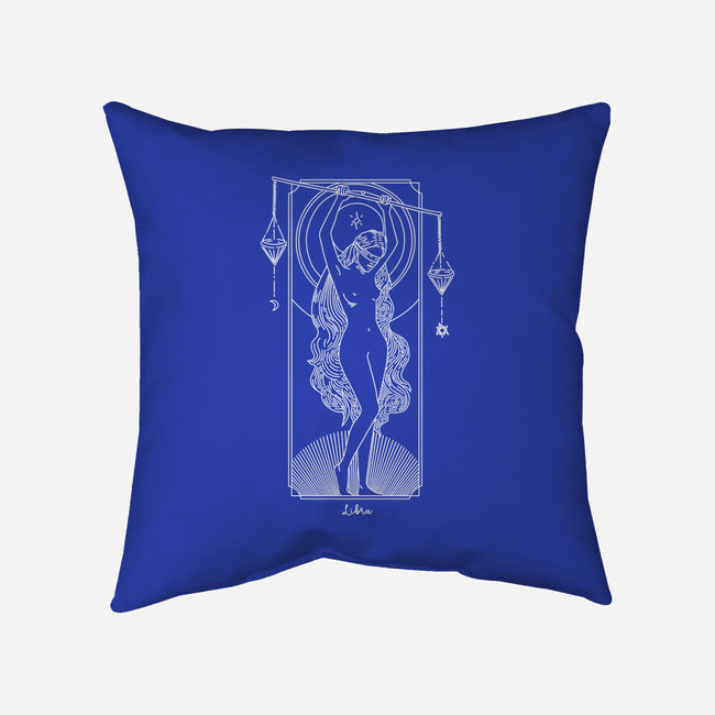 Harmonious Libra-None-Removable Cover w Insert-Throw Pillow-MaxoArt