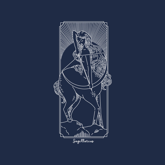 Adventurous Sagittarius-Unisex-Basic-Tee-MaxoArt