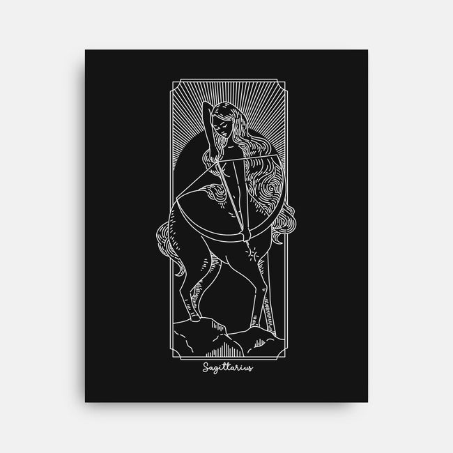 Adventurous Sagittarius-None-Stretched-Canvas-MaxoArt