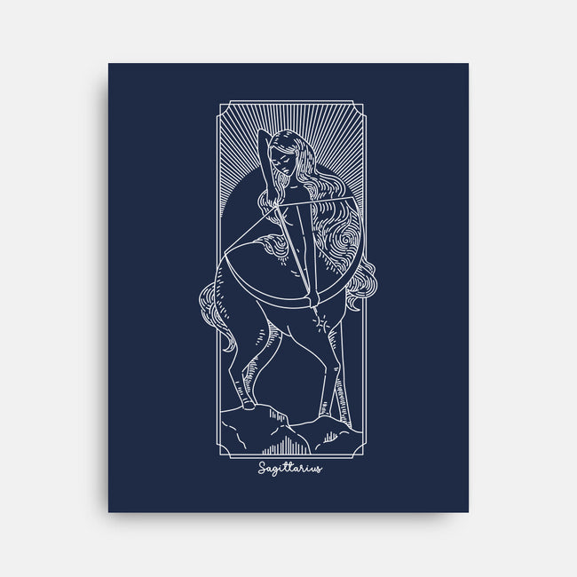 Adventurous Sagittarius-None-Stretched-Canvas-MaxoArt