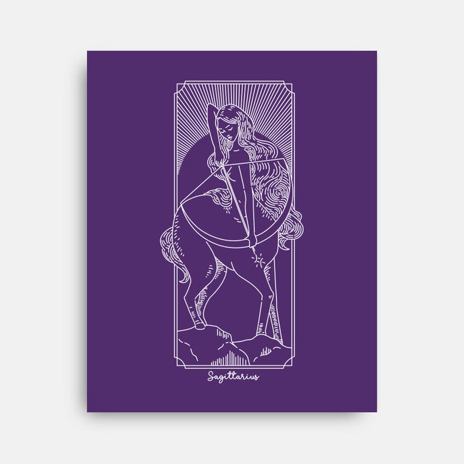 Adventurous Sagittarius-None-Stretched-Canvas-MaxoArt