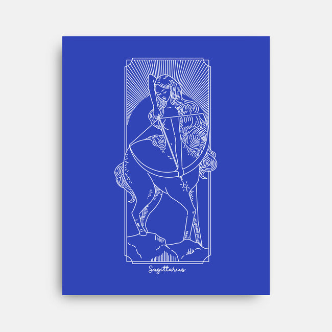 Adventurous Sagittarius-None-Stretched-Canvas-MaxoArt