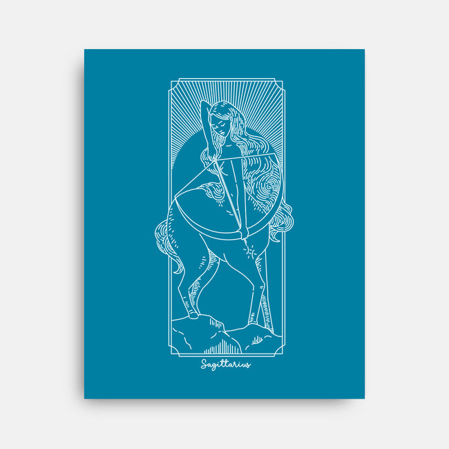 Adventurous Sagittarius-None-Stretched-Canvas-MaxoArt