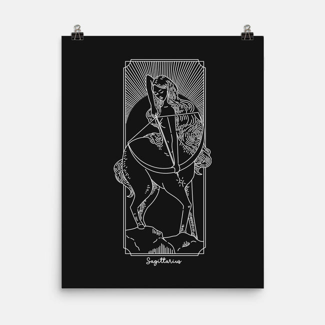 Adventurous Sagittarius-None-Matte-Poster-MaxoArt