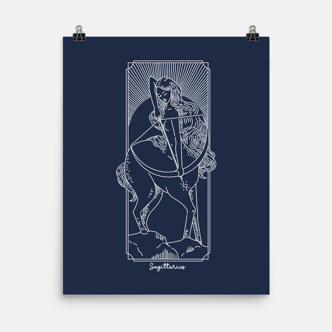Adventurous Sagittarius-None-Matte-Poster-MaxoArt
