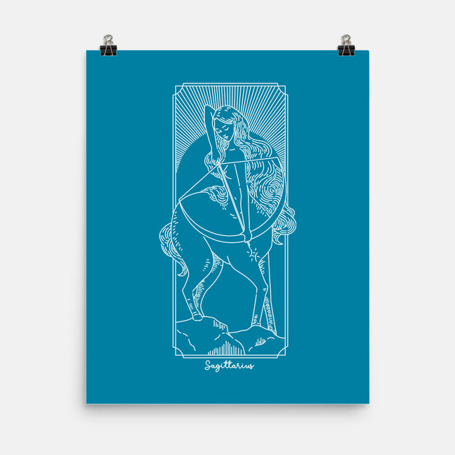 Adventurous Sagittarius-None-Matte-Poster-MaxoArt