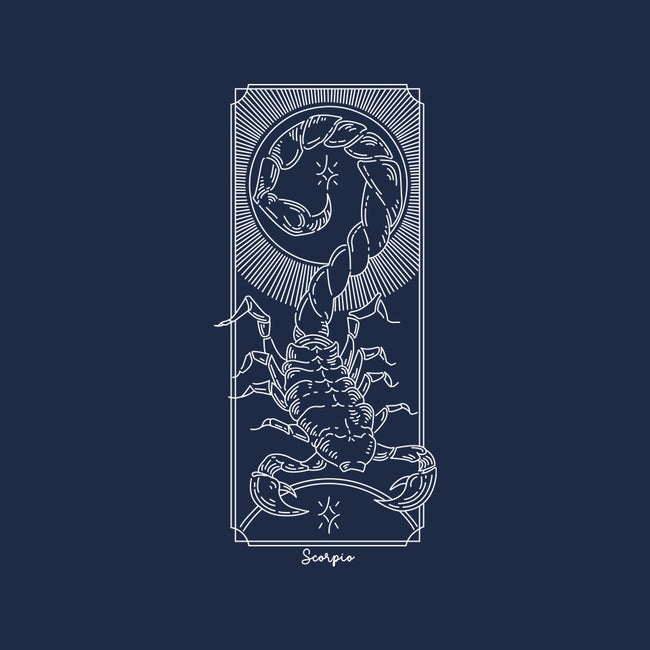 Powerful Scorpio-Unisex-Basic-Tee-MaxoArt