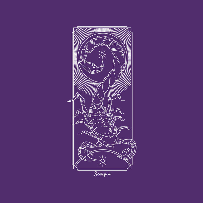 Powerful Scorpio-Mens-Basic-Tee-MaxoArt