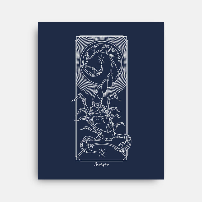 Powerful Scorpio-None-Stretched-Canvas-MaxoArt