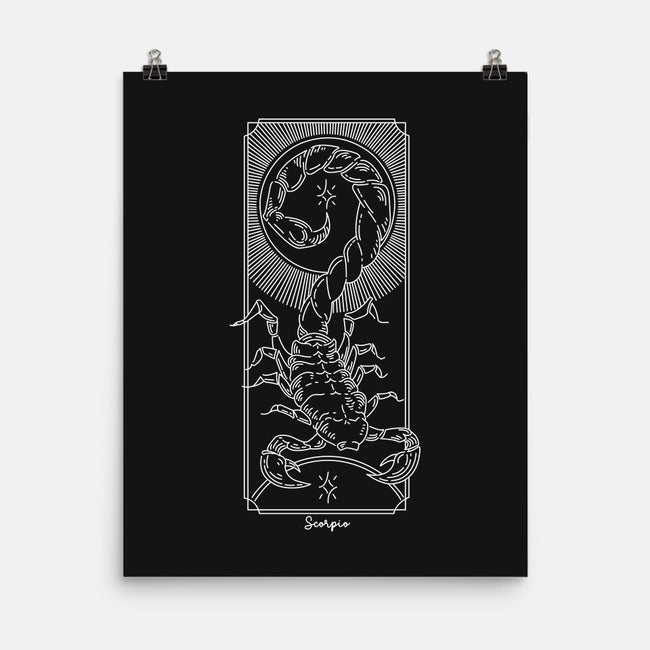 Powerful Scorpio-None-Matte-Poster-MaxoArt
