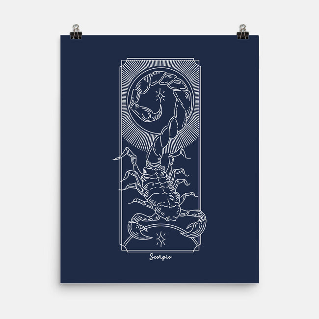 Powerful Scorpio-None-Matte-Poster-MaxoArt