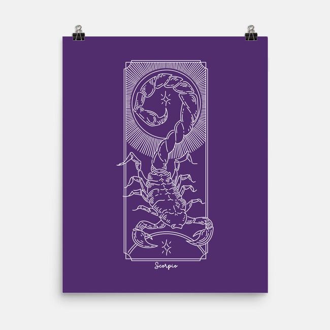 Powerful Scorpio-None-Matte-Poster-MaxoArt