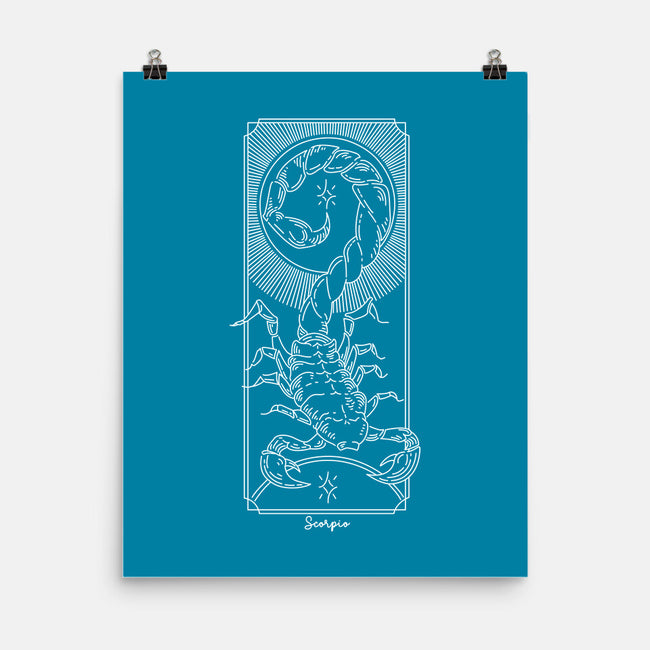 Powerful Scorpio-None-Matte-Poster-MaxoArt