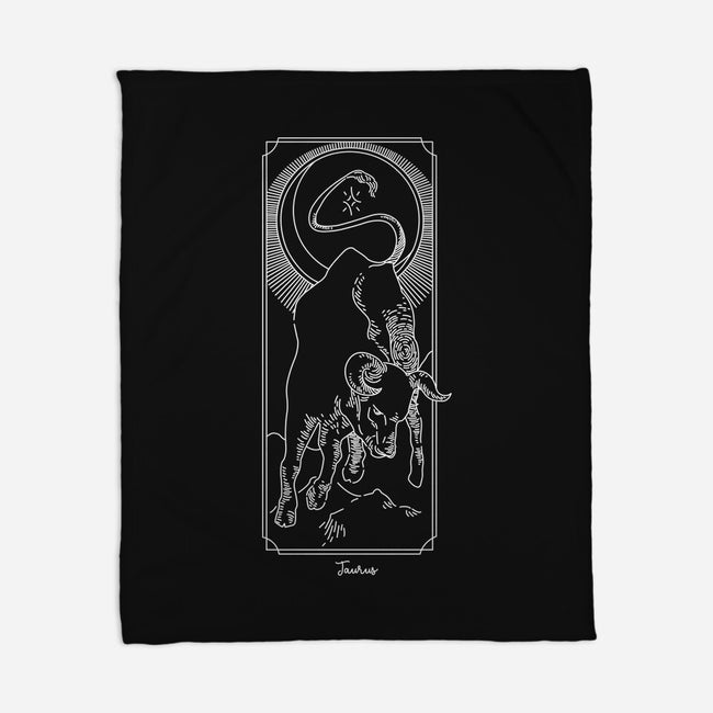 Powerful Taurus-None-Fleece-Blanket-MaxoArt