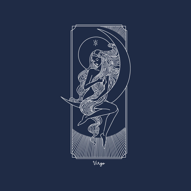 Graceful Virgo-Youth-Pullover-Sweatshirt-MaxoArt