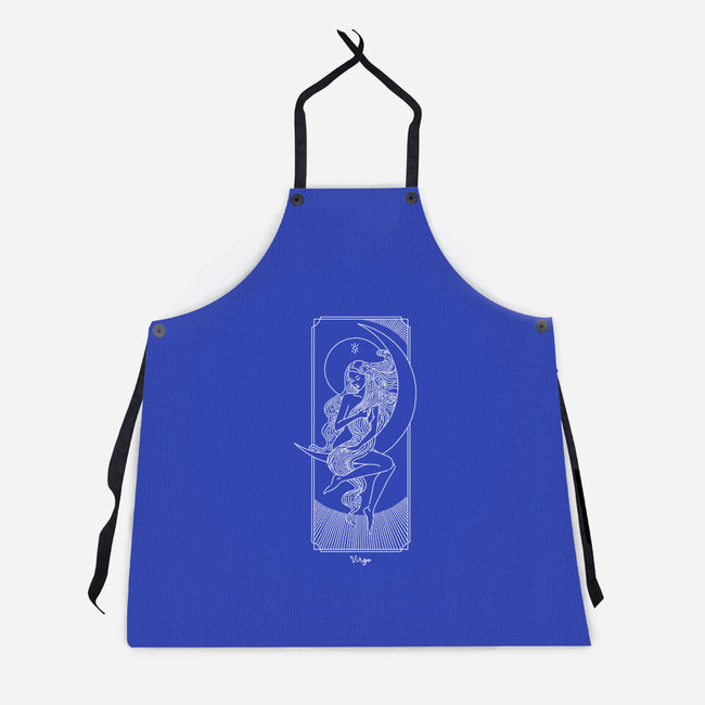 Graceful Virgo-Unisex-Kitchen-Apron-MaxoArt