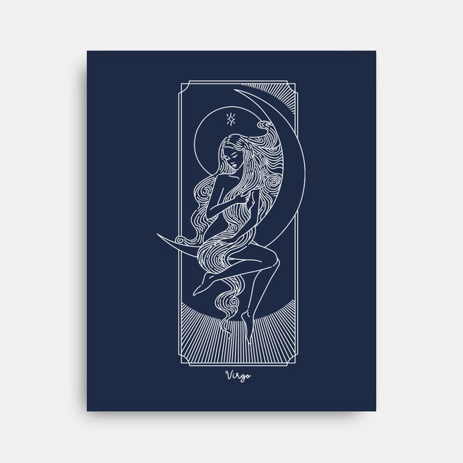 Graceful Virgo-None-Stretched-Canvas-MaxoArt