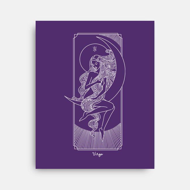 Graceful Virgo-None-Stretched-Canvas-MaxoArt