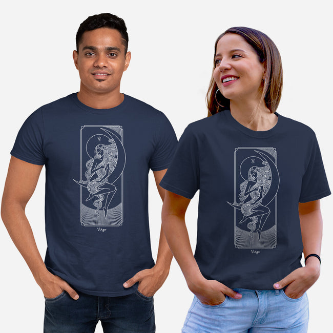 Graceful Virgo-Unisex-Basic-Tee-MaxoArt