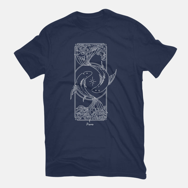 Dual Pisces-Youth-Basic-Tee-MaxoArt