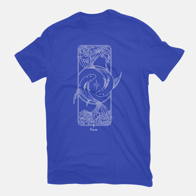 Dual Pisces-Mens-Basic-Tee-MaxoArt