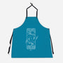 Dual Pisces-Unisex-Kitchen-Apron-MaxoArt