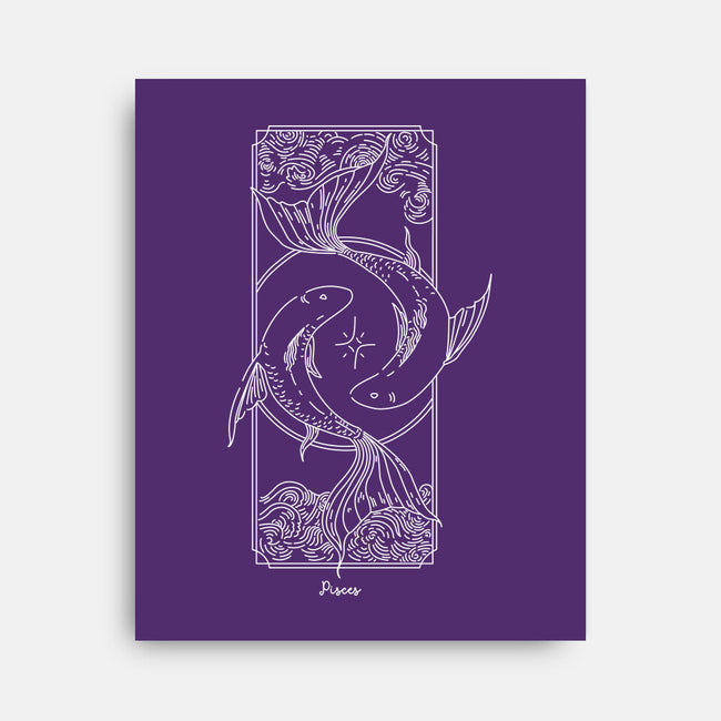 Dual Pisces-None-Stretched-Canvas-MaxoArt
