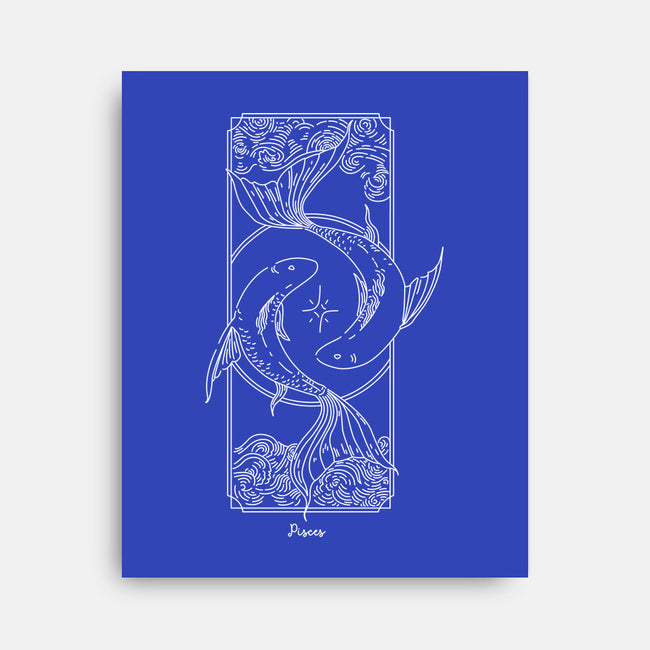 Dual Pisces-None-Stretched-Canvas-MaxoArt