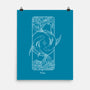 Dual Pisces-None-Matte-Poster-MaxoArt