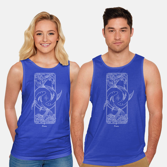 Dual Pisces-Unisex-Basic-Tank-MaxoArt