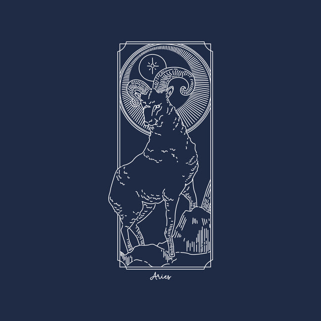 Fiery Aries-Mens-Premium-Tee-MaxoArt