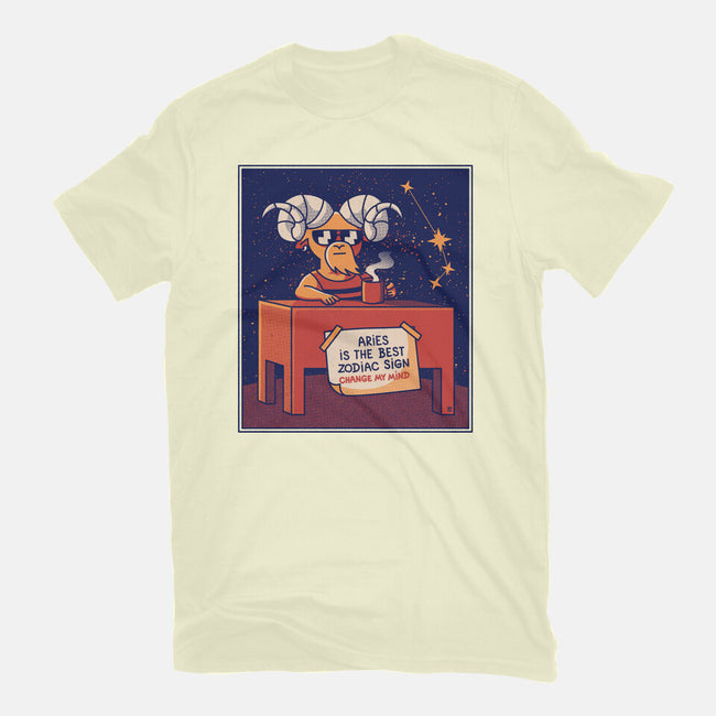 Aries The Best Sign-Mens-Basic-Tee-raffaus